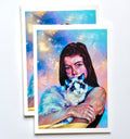 Art Print A5 - Cosmic Fluff