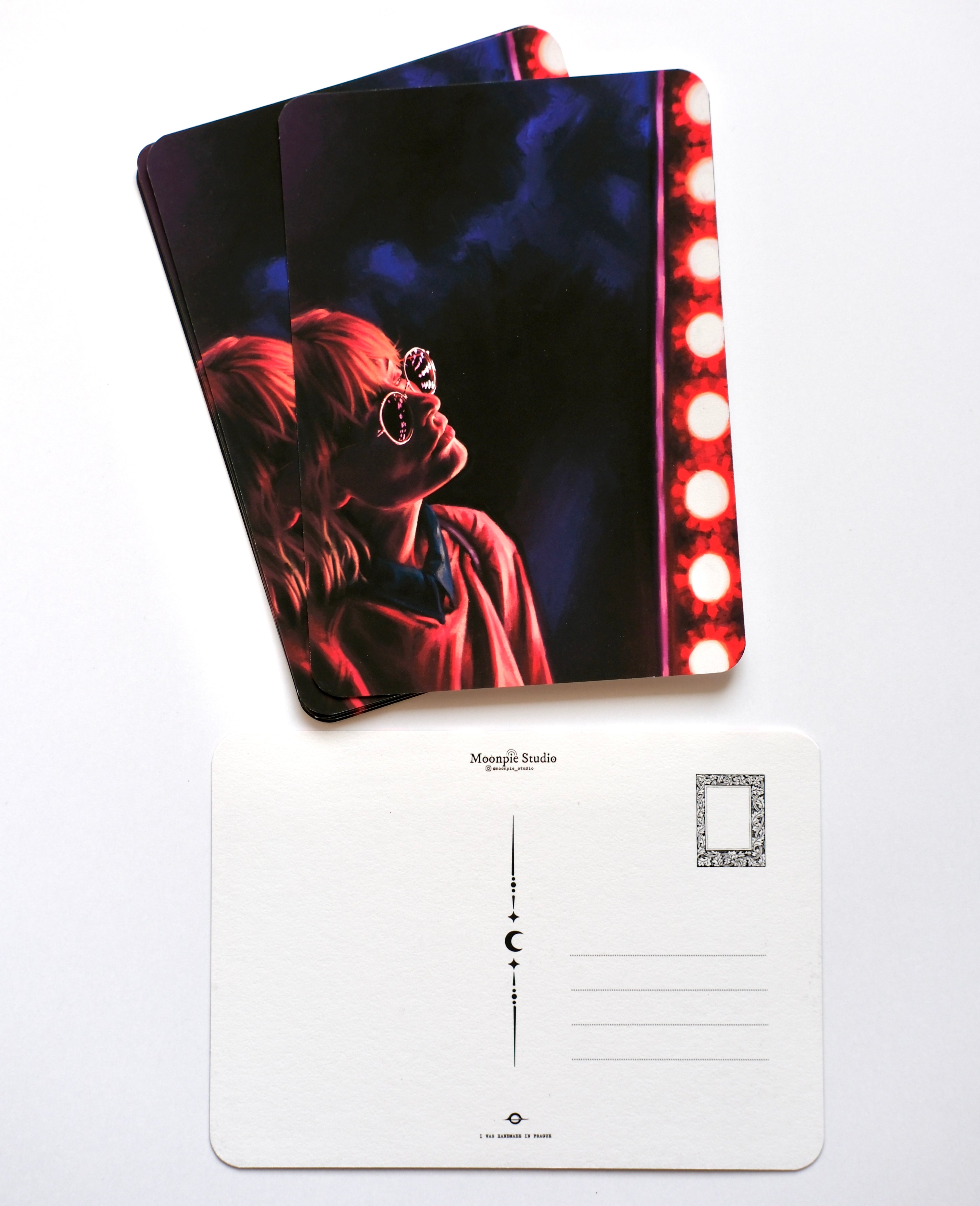 Postcard - Bright Lights