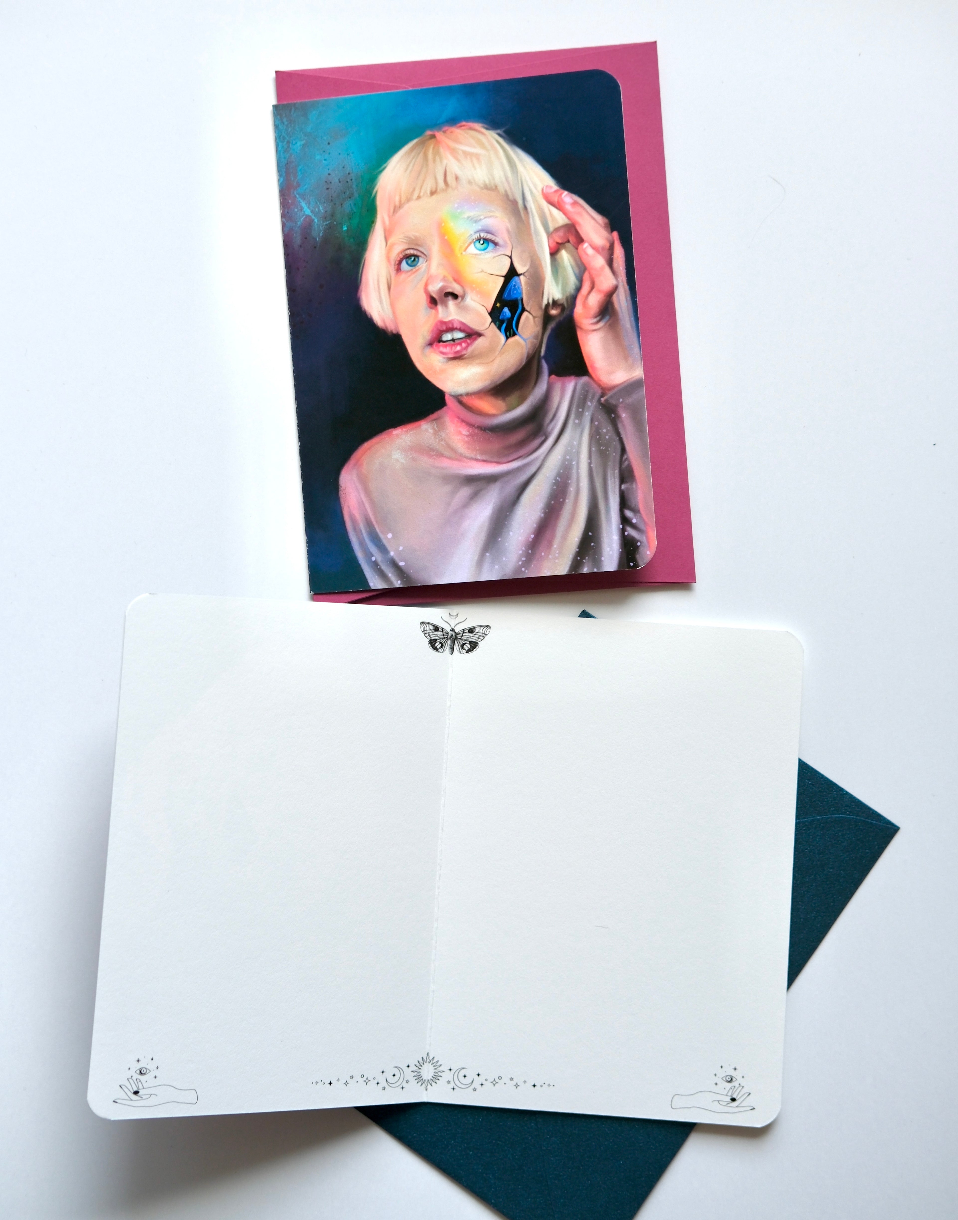 Greeting Card - Cracked