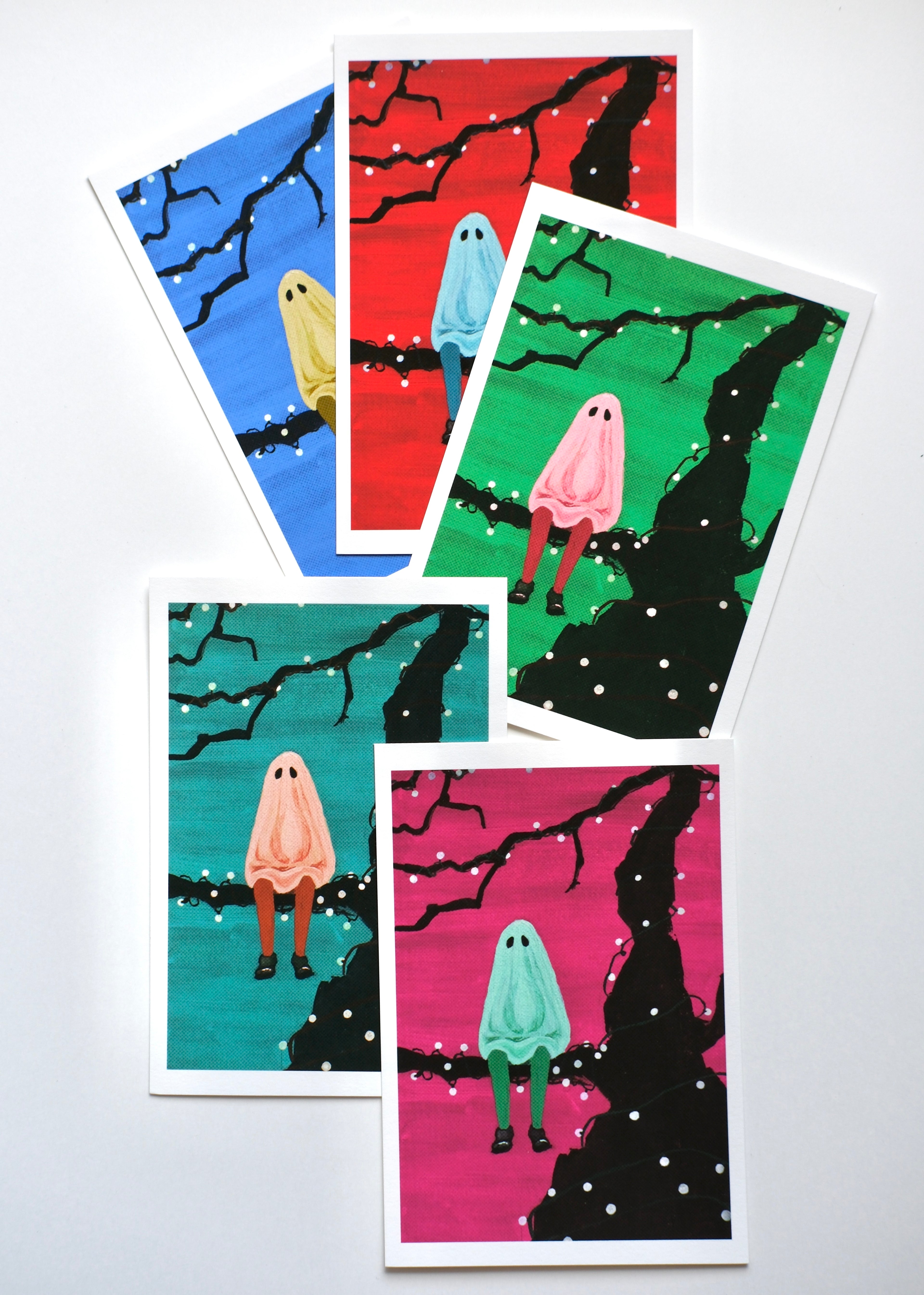 Art Print A6 - Ghosty